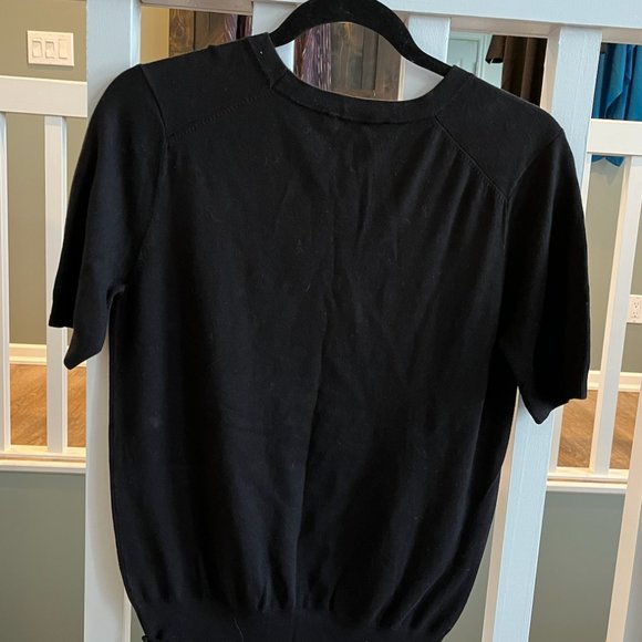 Zara Knit Top in Black Size XL (fits like a Medium-Large) - Picture 2 of 5